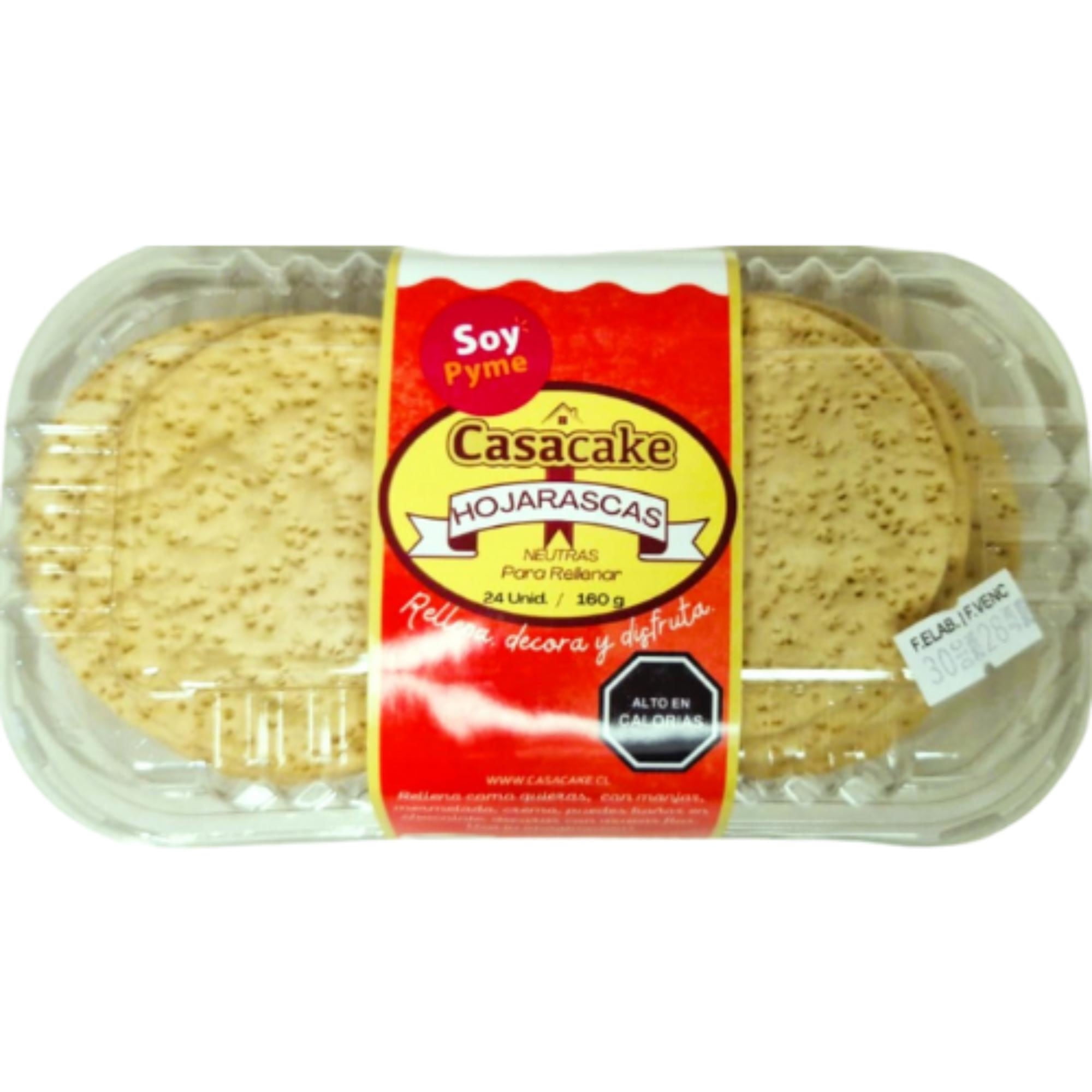 Hojarascas Artesanal 24 Un 160 g Casacake