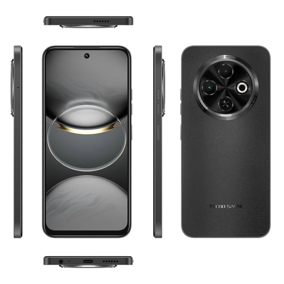 Smartphone Spark 30c 128 GB 4G Negro