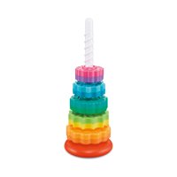Benic Baby - Torre Arcoíris Giratoria + Anillos Apilables