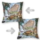 thumbnail image 2 of El Arca de Noé Fundas de almohada de terciopelo con tema, regalos de funda de almohada, decoración para el hogar, cojín de lanzar, regalo de cumpleaños para fans y parejas.30*30cm., 2 of 6