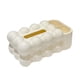 thumbnail image 1 of Caja De Almacenamiento De Pañuelos, Soporte Para Pañuelos Faciales, Para Tocador, Restaurante, Baño, Blanco, 1 of 3