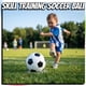 thumbnail image 4 of Balón de fútbol PlayBolt talla 2 con bomba para niños negro y blanco x4, 4 of 7