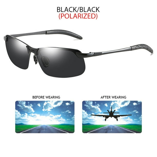 Vintage Photochromic Sunglasses for Men and Women - Perfect for Night Vision, Driving, Fishing, and Outdoor Activities