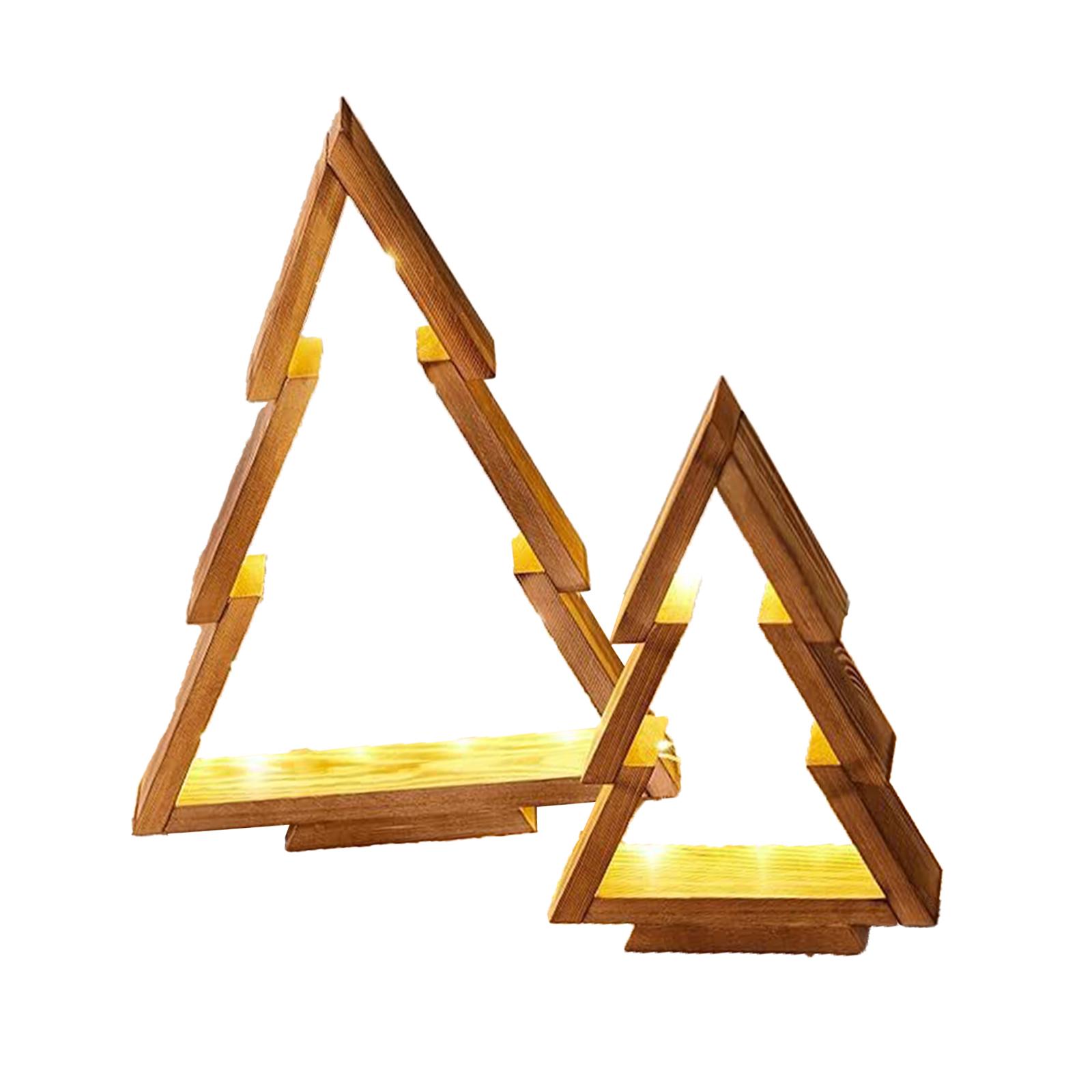 Magideal - Árbol De Navidad Led, Iluminado, Decoración De Mesa, Árbol De Navidad De Mesa Para Oficina, Cocina, Repisa De Chimenea, Exhibición, Sala De Estar, Nav