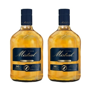 Mistral - Pack 2X Pisco Añejado En Roble 35° 1000Cc