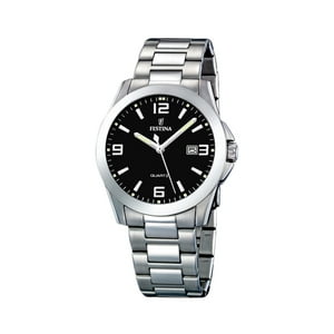 Reloj F16376/4 Festina Negro Hombre Acero Clásico