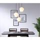 thumbnail image 2 of Lámpara Colgante Living District Gene 3 Luces Cromo Esmerilado, 2 of 9