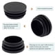 thumbnail image 5 of Tapón de plástico Suiwotin de 76 mm, tapas redondas negras para extremos, 4 piezas, 5 of 7