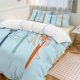thumbnail image 1 of Sword Art Online Anime Home Bed 3-piece Set Classic Japanese Anime Polyester Wash Student Dormitory Set, 1 of 5
