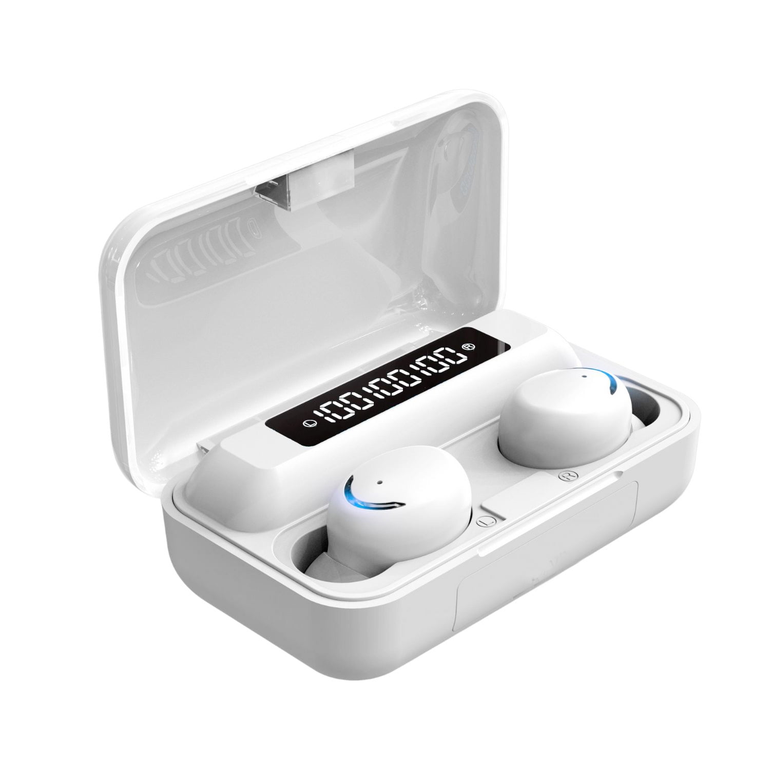 Genérico - Audifonos True Wireless Bluetooth Indicador Blanco