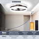 thumbnail image 4 of Ventilador de techo VOLISUN de 50 cm sin aspas con luz LED y control remoto, 4 of 7
