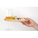 thumbnail image 3 of Plato Picoteo Tabla  Madera Bandeja Asados Aperitivos Soporte Copas, 3 of 6