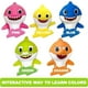 thumbnail image 2 of Kit 5 Juguete De Baño Titeres Dedo Baby Shark Tiburon Bebe, 2 of 6