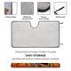 thumbnail image 2 of Película Fixed Parasol para Parabrisas Delantero Protector Plegable, Visera Solar para Auto Bloquea Rayos UV Mantiene tu Vehículo Fresco 130cm*70cm, 2 of 6