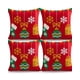thumbnail image 2 of Pack De 4 Fundas De Cojin Para Navidad K1, 2 of 3