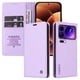 thumbnail image 4 of Funda Billetera de Cuero para Xiaomi 17 Pro Max con Tarjetero y Soporte - Tapa Magnética Morado, 4 of 5