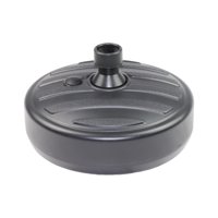 Magideal - Soporte Para Sombrilla, Relleno De Agua Y Arena, Resistente Al Viento, Soporte Para Poste De Sombrilla De Repuesto, Base Para Césped, Jardín, Terraza,