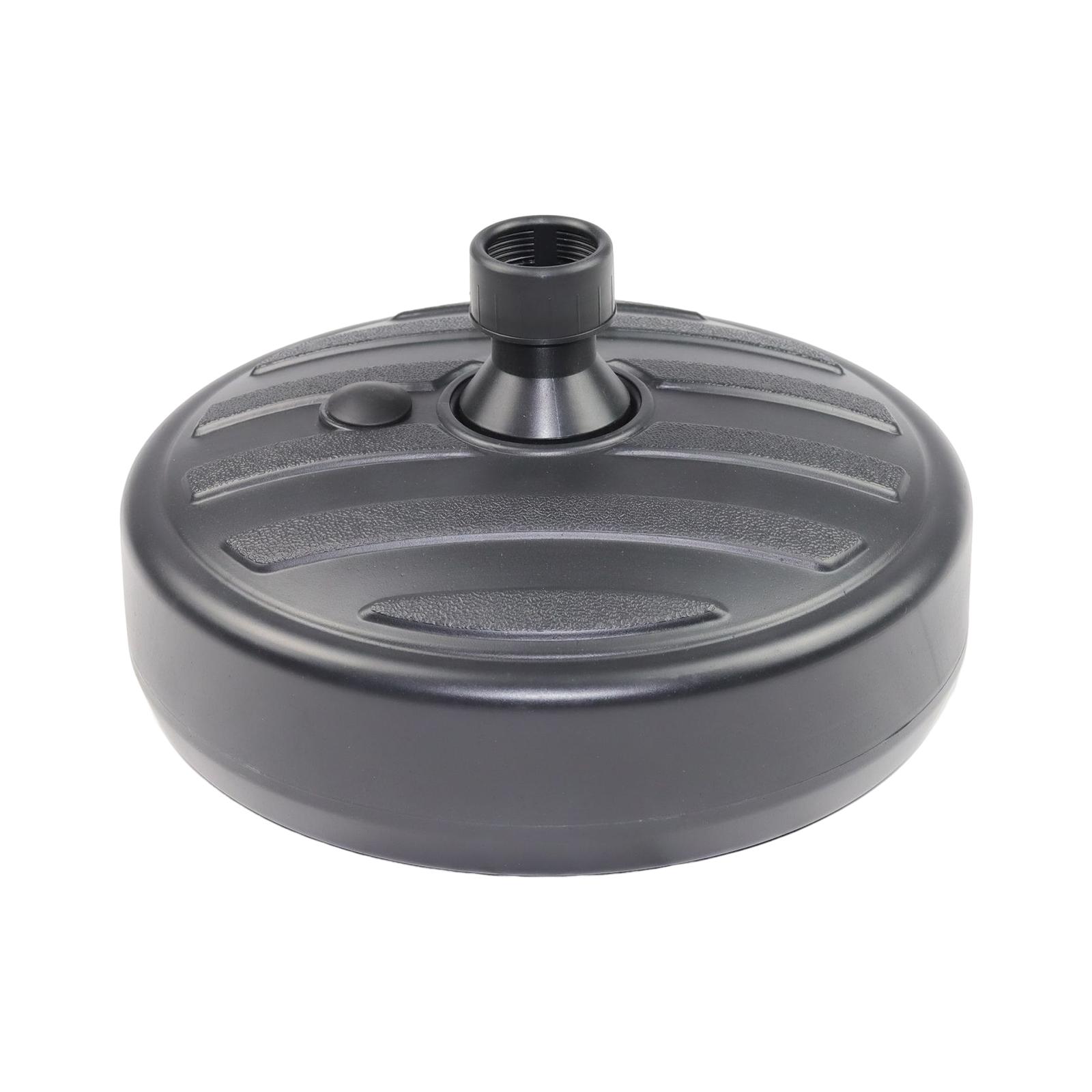 Magideal - Soporte Para Sombrilla, Relleno De Agua Y Arena, Resistente Al Viento, Soporte Para Poste De Sombrilla De Repuesto, Base Para Césped, Jardín, Terraza,