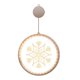 thumbnail image 4 of Luces De Navidad LED Exterior Interior Colgante De Pared Luces De Hadas Copo De Nieve, 4 of 5