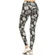 thumbnail image 2 of Saronite Leggings de Yoga de Cintura Alta con Estampado de Calavera (para Mujer), 2 of 2