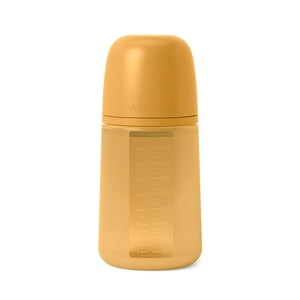Suavinex - Mamadera 240 Ml Tetina Fisiologica Silicona Sx Pro Mostaza Colour Essence