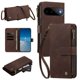 thumbnail image 5 of Funda Cartera Google Pixel 11 con Cremallera, Marrón, 5 of 6