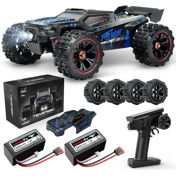 Coche RC Tenssenx 1/14 60 km/h Impermeable