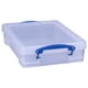 thumbnail image 2 of Contenedor de Almacenamiento Really Useful Box 4L con Tapa de Cierre Transparente (Paquete de 2), 2 of 9