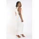 thumbnail image 4 of Vestido Maxi de Tirantes Acanalado, 4 of 5