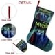 thumbnail image 5 of Los Munster Tema: Calcetines de Navidad, fino lino blanco para colgar en escaleras y chimenea, decoración navideña para el hogar, regalo de Navidad.54cm×38cm, 5 of 5