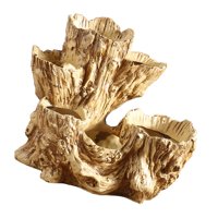Ioensy - Maceta De Tocón De Árbol, Regalo Decorativo, Florero Para Jardín, Cocina, Escritorio, Madera
