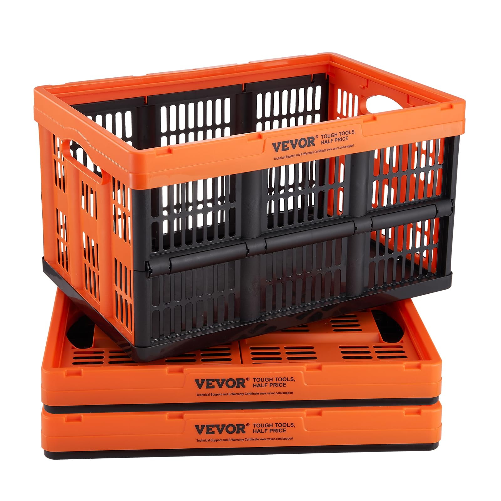 Jaulas De Leche Plegables Vevor 45 L, 3 Paquetes Con Asas