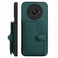 Foxdock Funda Para Xiaomi Redmi A3 4G Con Bloqueo Rfid - Diseño Elegante Con Cierre De Botón