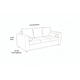 thumbnail image 4 of sofa princess 3 cuerpos felpa, 4 of 4