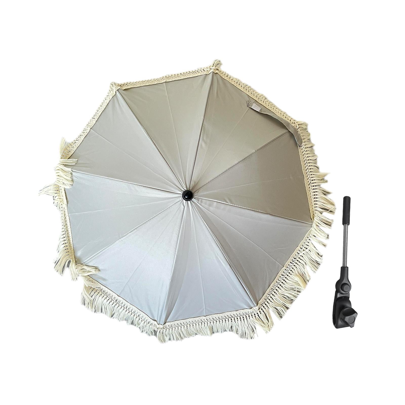 Nishiyuenyi - Clip Para Sombrilla De Cochecito Con Abrazadera Para Carrito, Viajes, Actividades Al Aire Libre