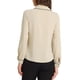 thumbnail image 3 of INSPIRE CHIC Blusa de Mujer para Regreso a Clases con Cuello Peter Pan, Manga Abullonada, Ribete en Contraste, Camisa Abotonada M Caqui Claro, 3 of 6