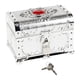 thumbnail image 5 of Caja De Almacenamiento De Colección De Cajas Del Tesoro Pirata Para Niños Caja De Almacenamiento De Cofre Pirata Plateada, 5 of 5