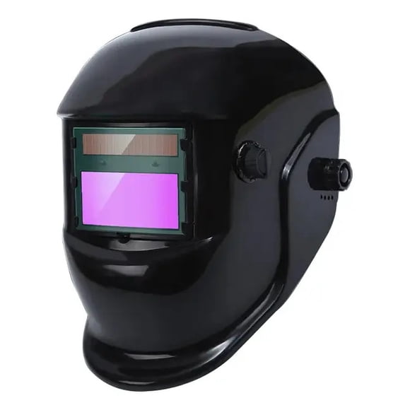 Careta Soldar Fotosensible Autooscurecimiento Regulable Mascara Soldador Profesional Casco Con Arnes Ajustable Pantalla Cristal Liquido FIGOIMPORT