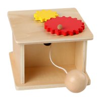 Bothyi - Montessori Materials Wooden Winder Educación Juguetes Para 3+ Edades Niños Niñas