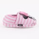 thumbnail image 1 of Pantufla Niña Rayas Minnie Mouse Moño Rosado Disney, 1 of 4