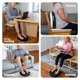 thumbnail image 5 of Masajeador de pies Powerfit Power Legs con mando a distancia, color negro, 5 of 8