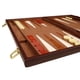 thumbnail image 2 of Juego de Backgammon Middleton Games Estuche Marrón de 46 cm, 2 of 6