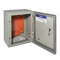 Lexo - Gabinete Tablero Metálico Eléctrico 250X200X150 1 Puerta Ip65