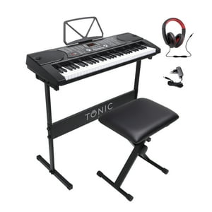 Tonic - Full Pack Ton-600 Teclado 61 Notas +Stand+Silla