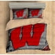 thumbnail image 1 of Custom Wisconsin Badgers Set Flatcases Quilt Duvet Cover Set 3-Piece Bedding Set, 1 of 5