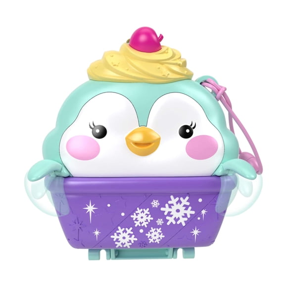 Polly Pocket - Set Estuche de Pingüino de Nieve - Mattel