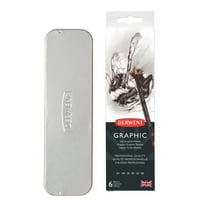 Lápices Grafito Derwent 6U. 6 Graduaciones