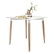 thumbnail image 2 of Mesa Cuadrada Eames De 80×80 Cm - Negro, 2 of 5