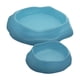 thumbnail image 3 of Cuencos De Agua Para Reptiles, Cuenco De Alimentación Para Serpiente, Leopardo, Gecko, Dragón Barbudo, Azul Luminoso, 2 Uds., 3 of 5