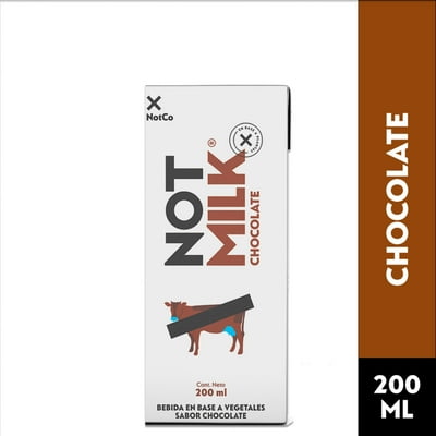 Bebida Vegetal Notmilk Chocolate Tetra Pak 200 Ml Notco